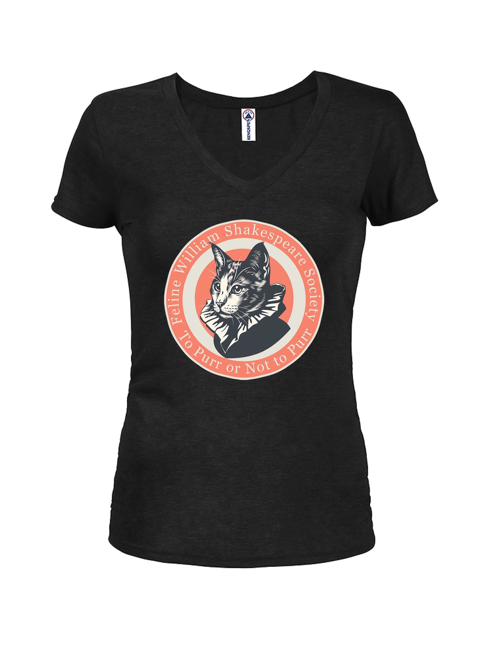 Feline William Shakespeare Society T-Shirt