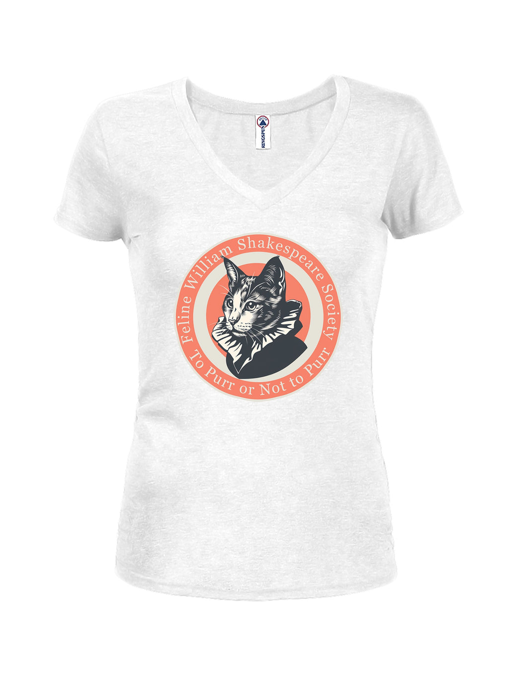 Feline William Shakespeare Society T-Shirt