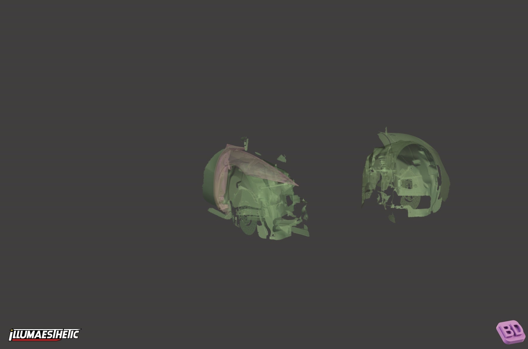Ferrari 296 GTB (Type F171) 3D Scan (2022+)