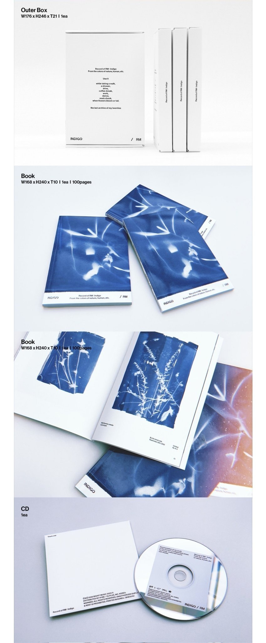 BTS Rm Solo Album - Indigo