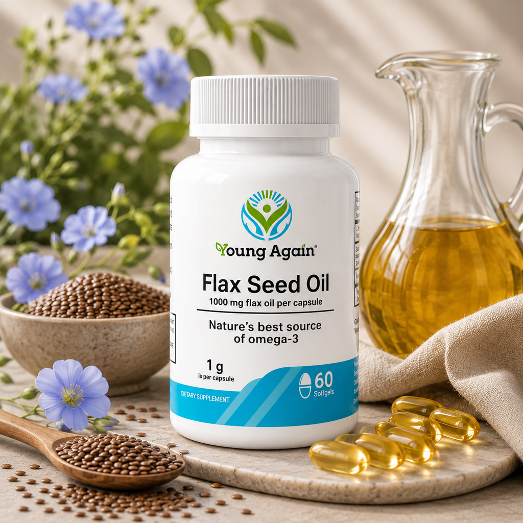 Flax Oil - Source of Omega-3 Fatty Acids
