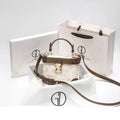 Floral Embossed Handbag