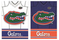 Florida Gators Garden Flag 2 Sided Foil Jersey