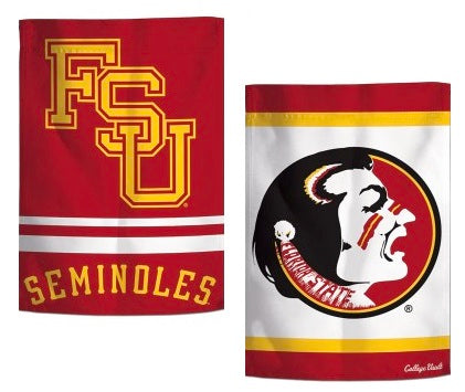 Florida State Garden Flag 2 Sided Seminoles Vintage Classic Logo