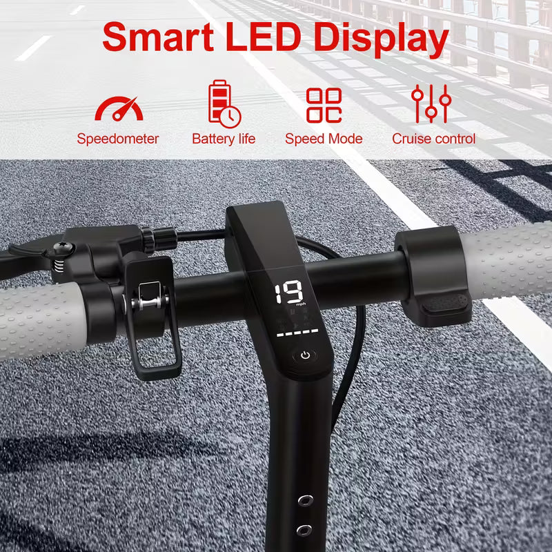 Folding Electric Scooter, 350W-500W Motor, 36V-48V Battery, With 8.5-14inches Anti-skid Solid Tires, Scooter Electric