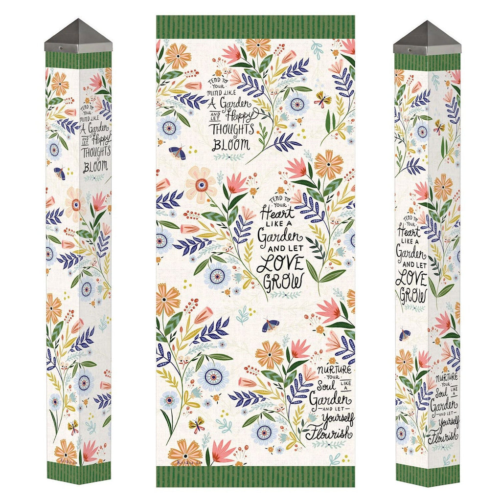 Folksy Garden 40 Inch Art Pole