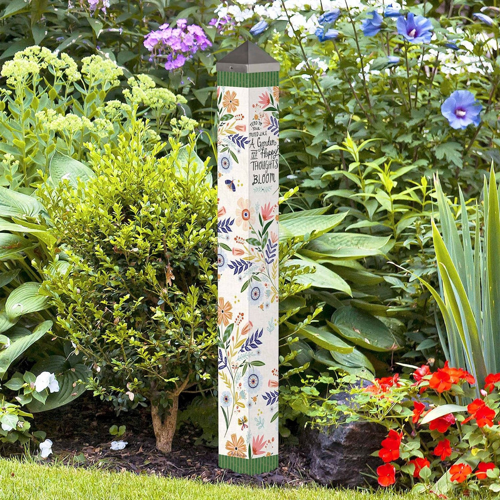 Folksy Garden 40 Inch Art Pole