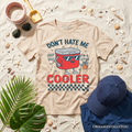 Don't Hate Me Cuz I'm A Little Cooler Kids T-Shirt, Funny Cool Summer Tee for Youth