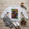 Horror Comic Classic Monsters Sweatshirt, Vintage Scary Halloween Sweater