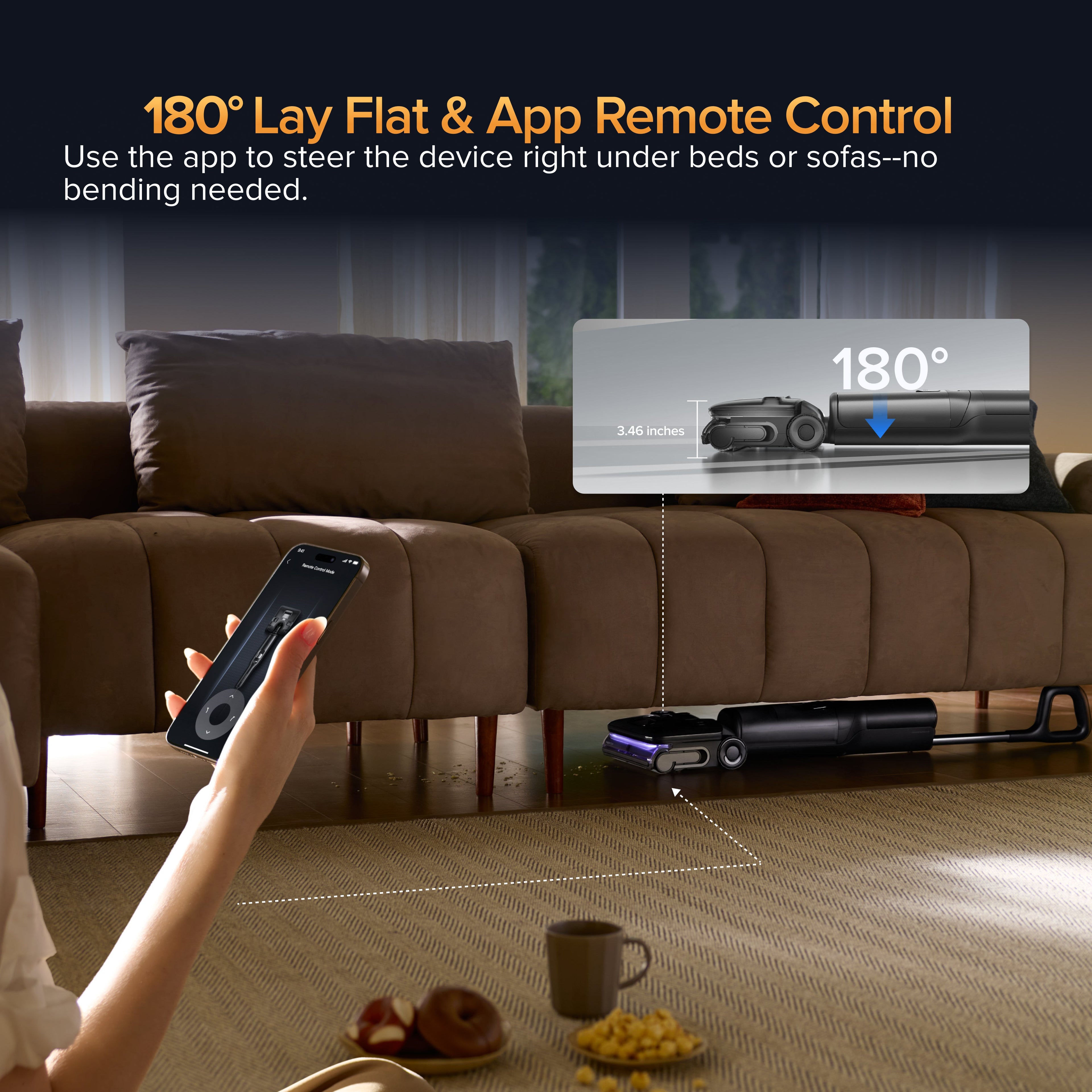 Roborock F25 Ultra Wet & Dry Vacuum with Steam and High Temperature Cleaning