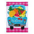Fruity Truck 2 Sided Garden Flag