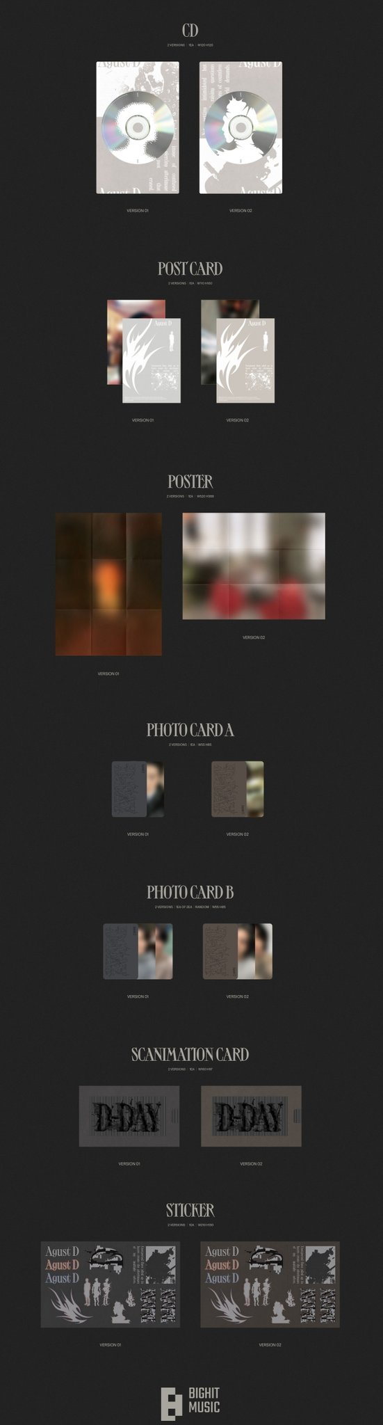 BTS Suga | Agust D 1st Solo Album - D-Day