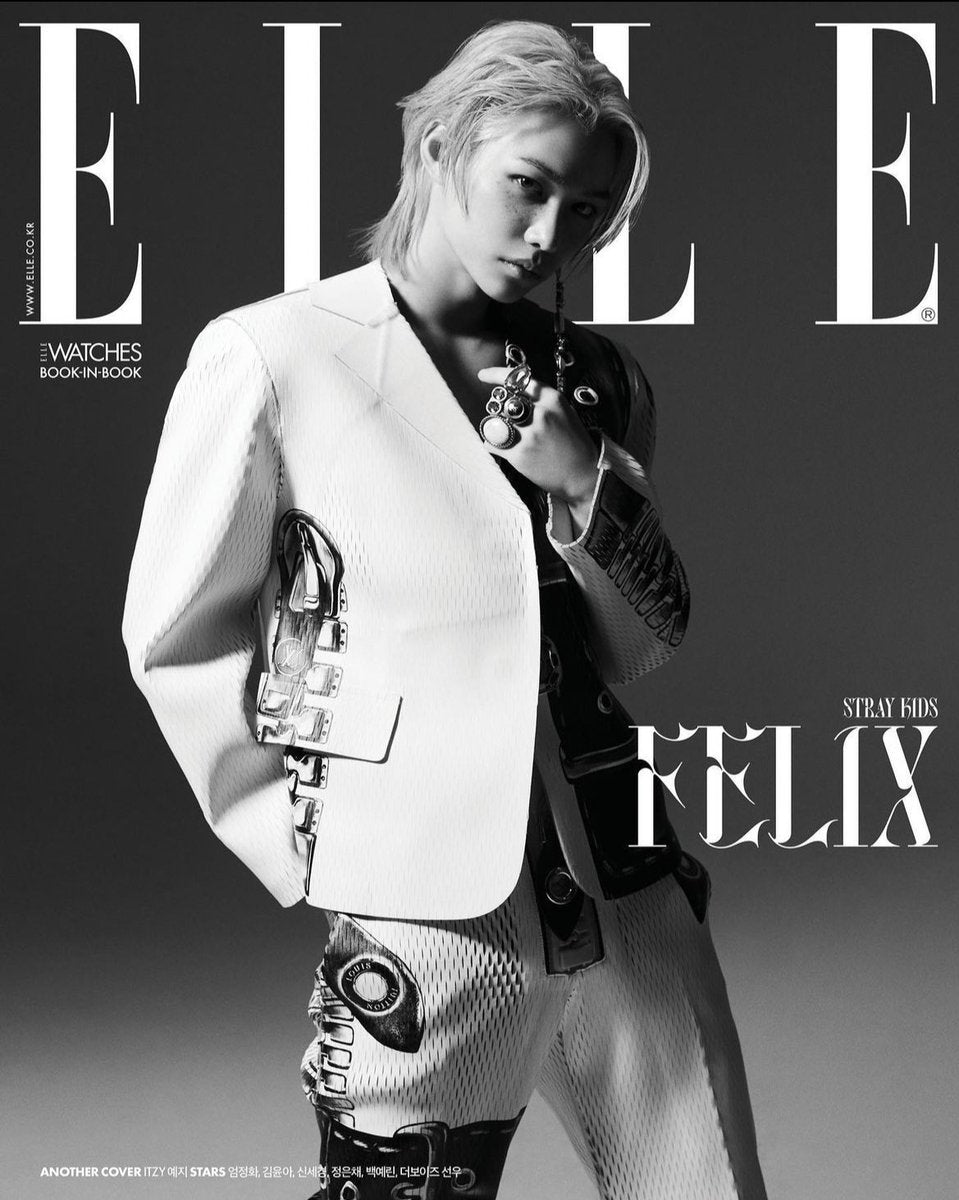 Stray Kids Felix On Elle Korea Magazine (May 2023 Issue)