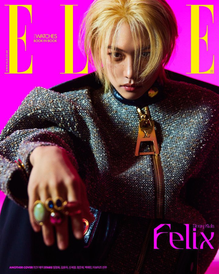 Stray Kids Felix On Elle Korea Magazine (May 2023 Issue)