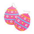 Easter Egg Resin Dangle Earrings