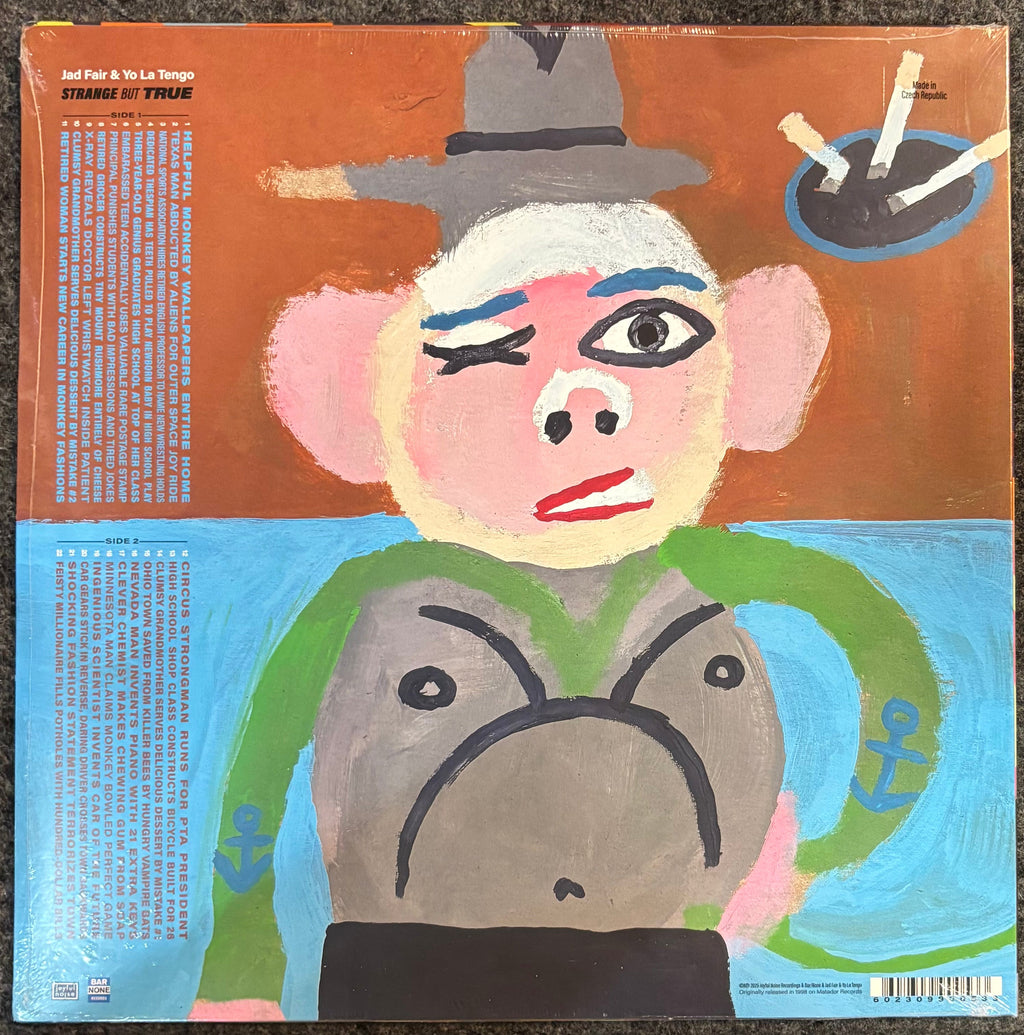 JAD FAIR & YO LA TENGO – STRANGE BUT TRUE [MINT GREEN LP] Vinyl LP Record