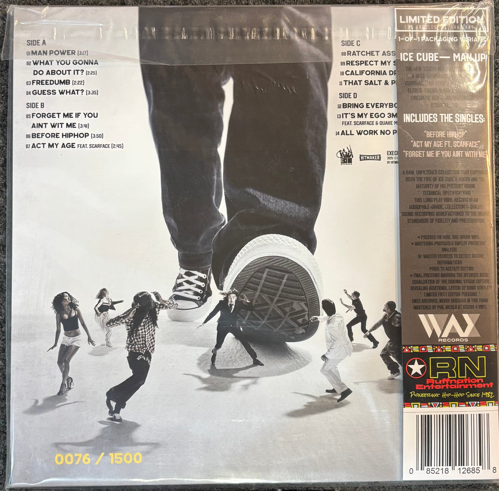 ICE CUBE – MAN UP 2x Vinyl LP Record