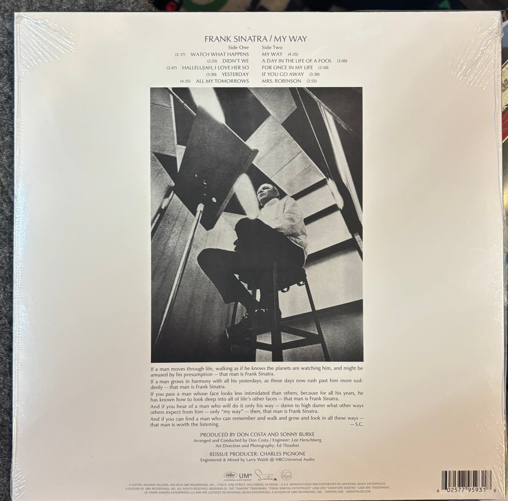 SINATRA, FRANK - My Way Vinyl LP Record