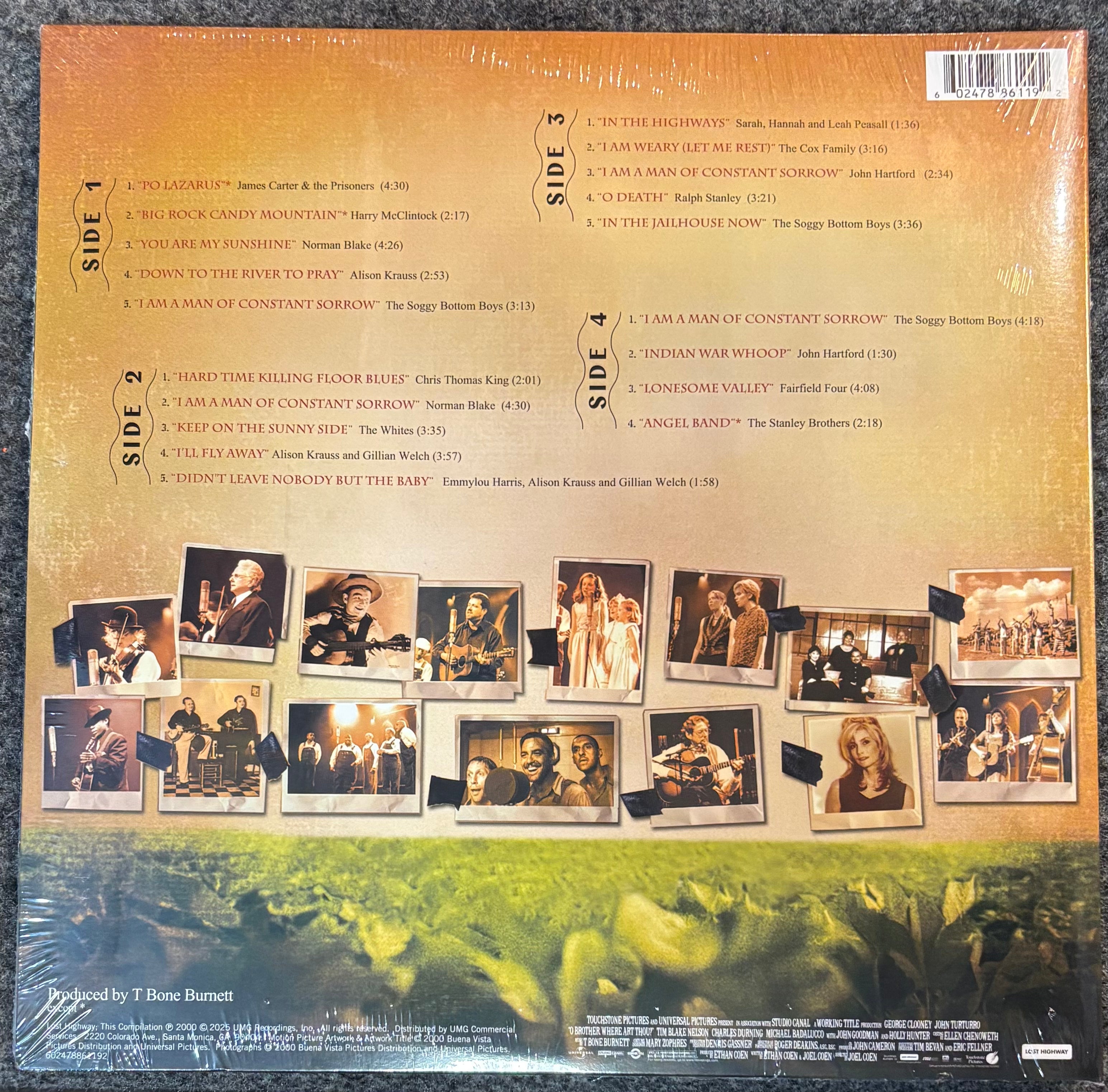 O BROTHER, WHERE ART THOU? (25TH ANNIVERSARY) O.S.T. 2x Vinyl Lp Record