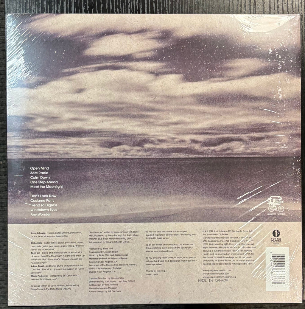 JOHNSON, JACK ‎– Meet The Moonlight Vinyl LP Record