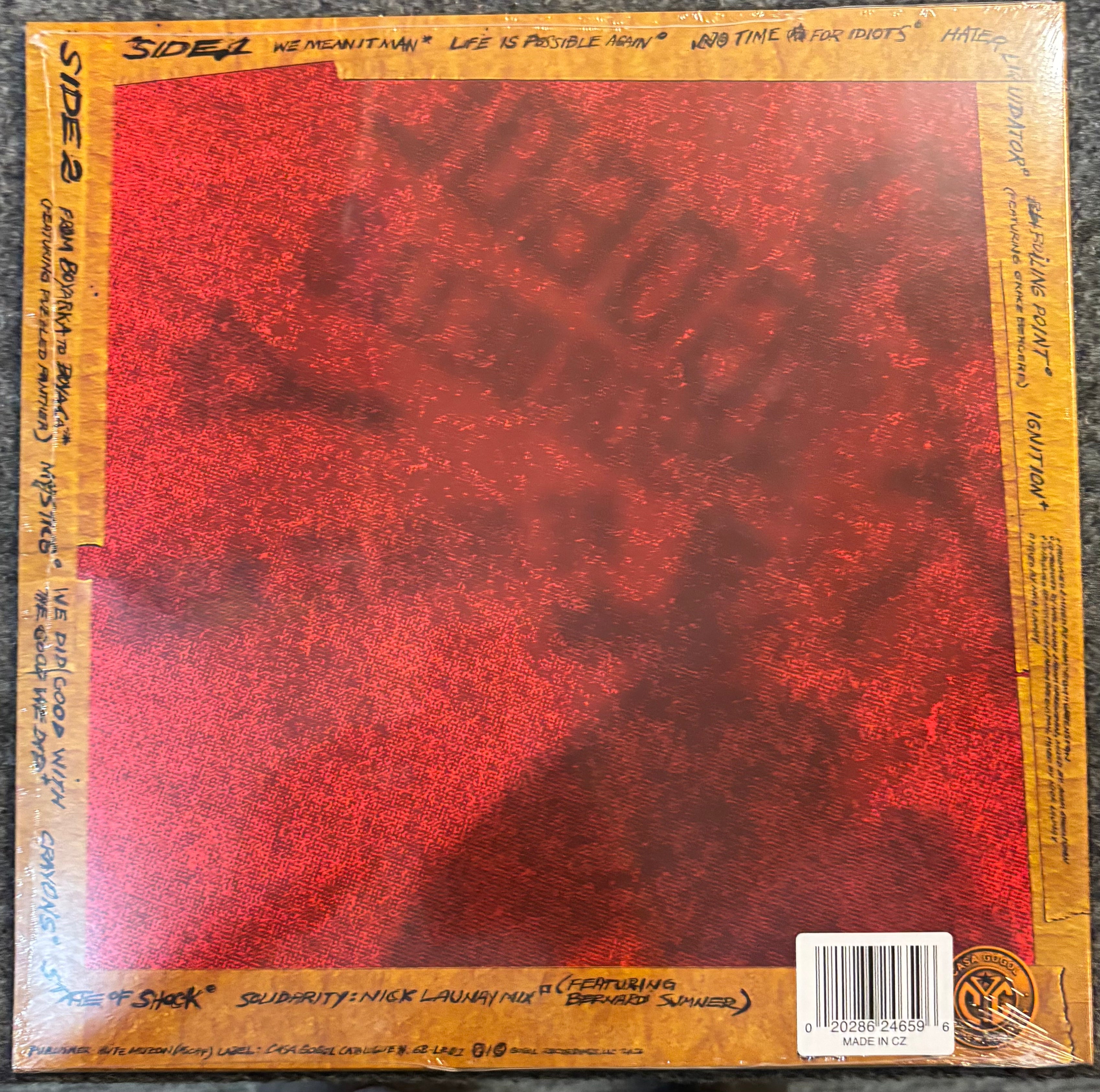 Gogol Bordello – We Mean It, Man! (Transparent Beer) Vinyl LP Record