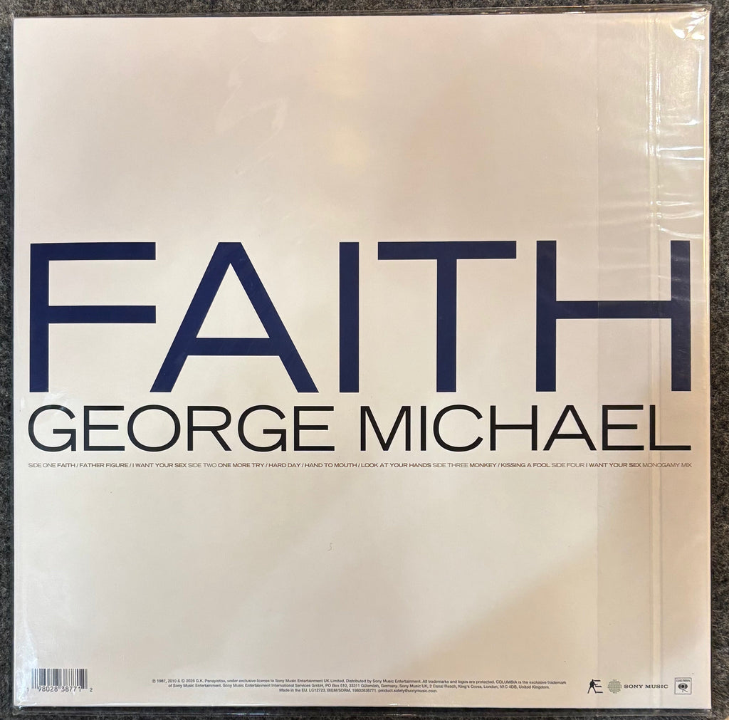MICHAEL, GEORGE - FAITH 2x Vinyl Lp Record