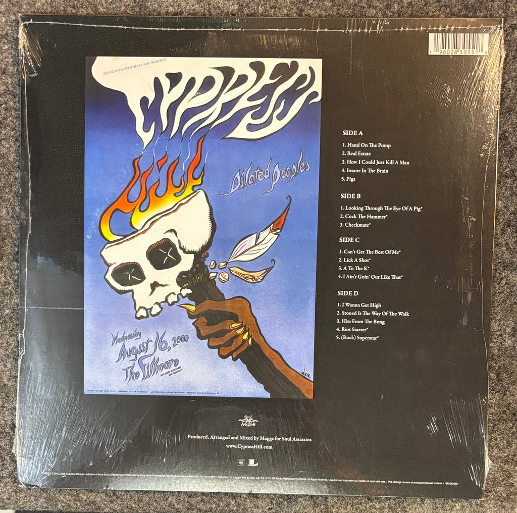 CYPRESS HILL - LIVE AT THE FILLMORE 2x Vinyl LP Record