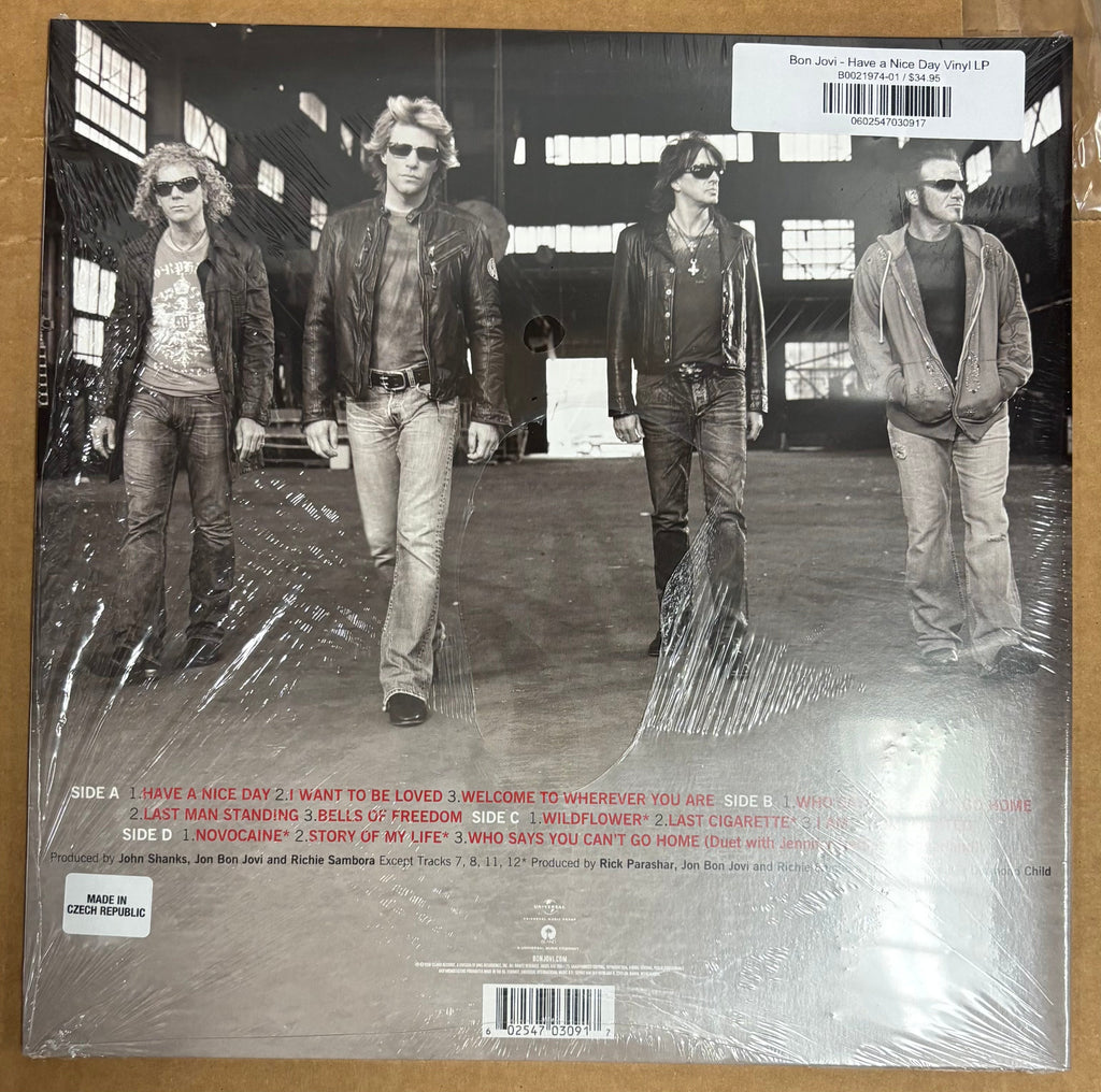 Bon Jovi - Have a Nice Day Vinyl LP