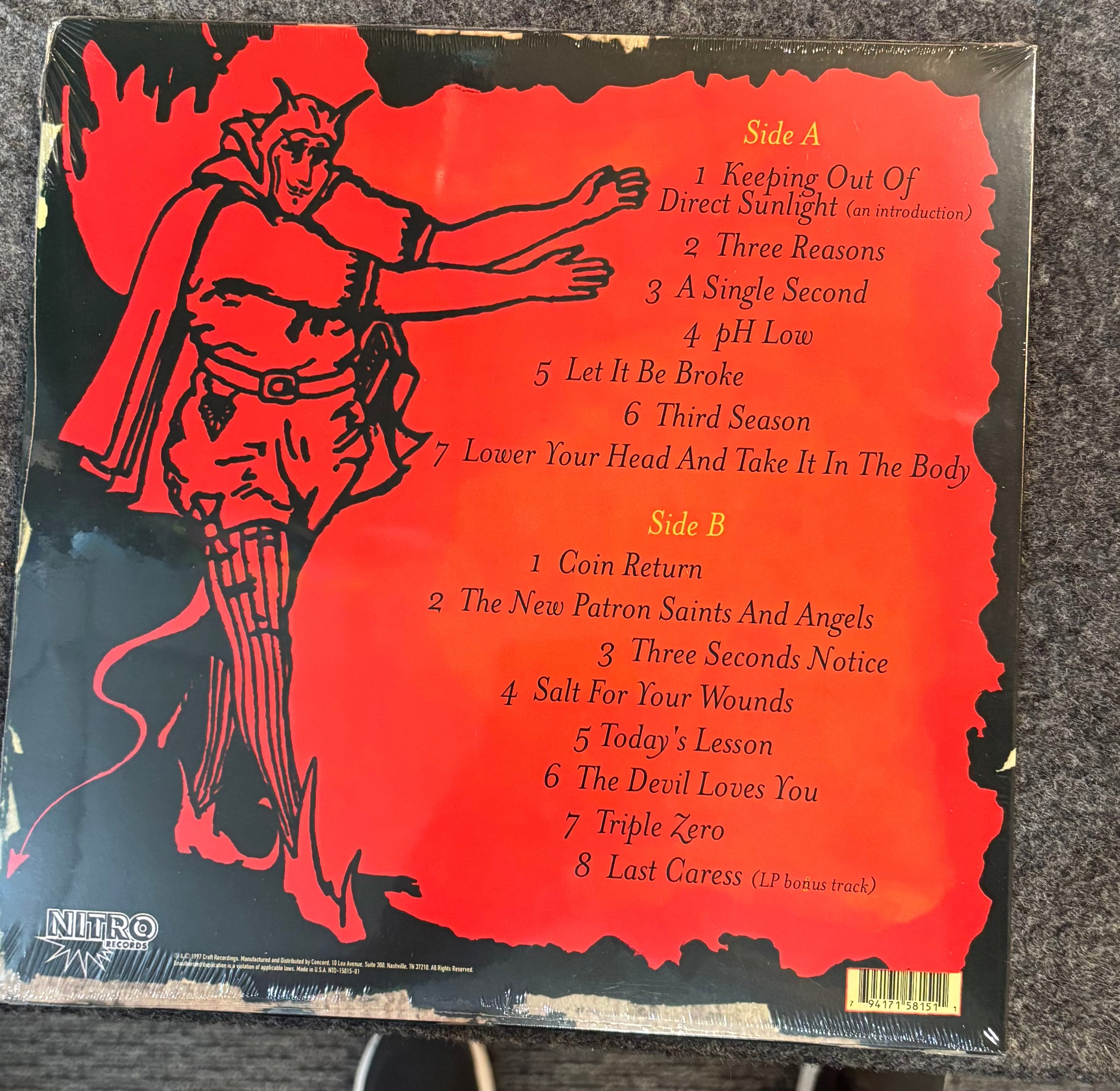 A.F.I. – SHUT YOUR MOUTH AND OPEN YOUR EYES Vinyl LP Record