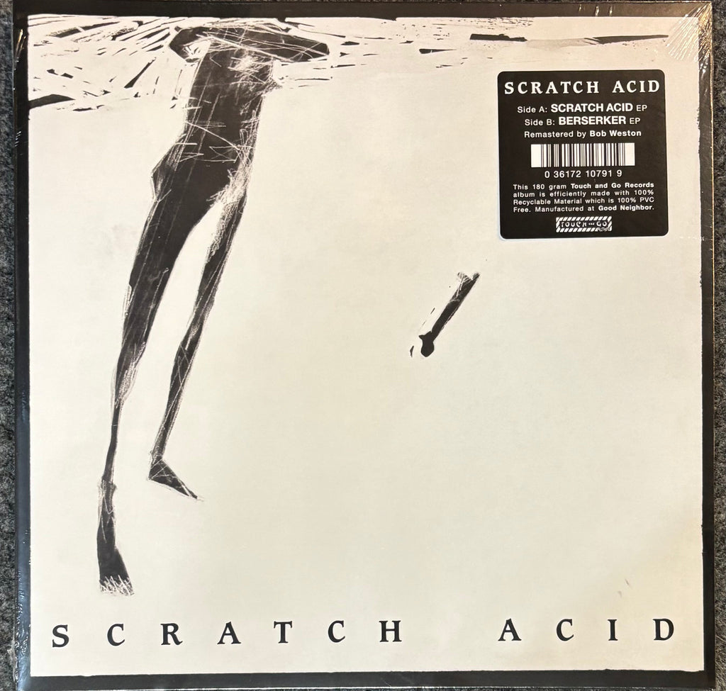 Scratch Acid ‎– S/T EP Berserker [Remastered 180G] Vinyl LP Record
