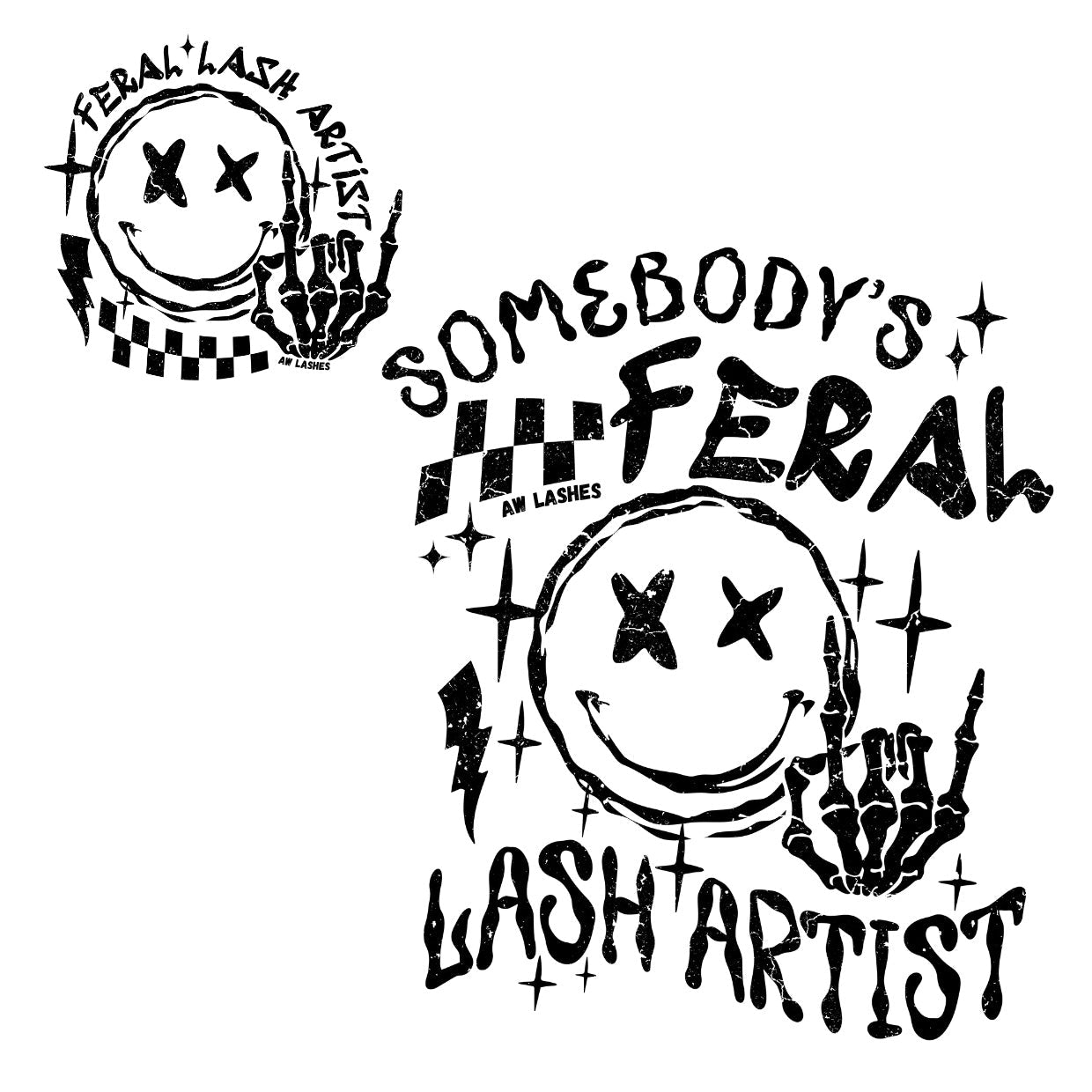 Somebody’s Feral Lash Artist Crewneck
