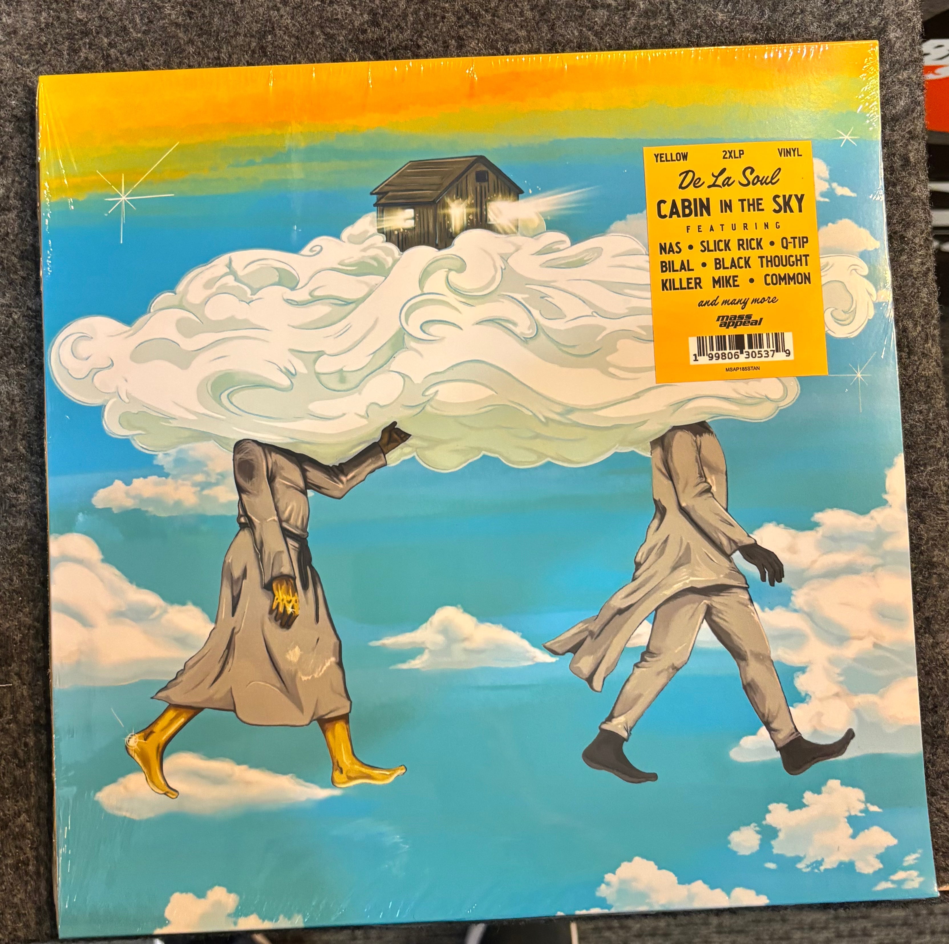 DE LA SOUL - CABIN IN THE SKY (DUCKIE YELLOW) 2x Vinyl LP Record