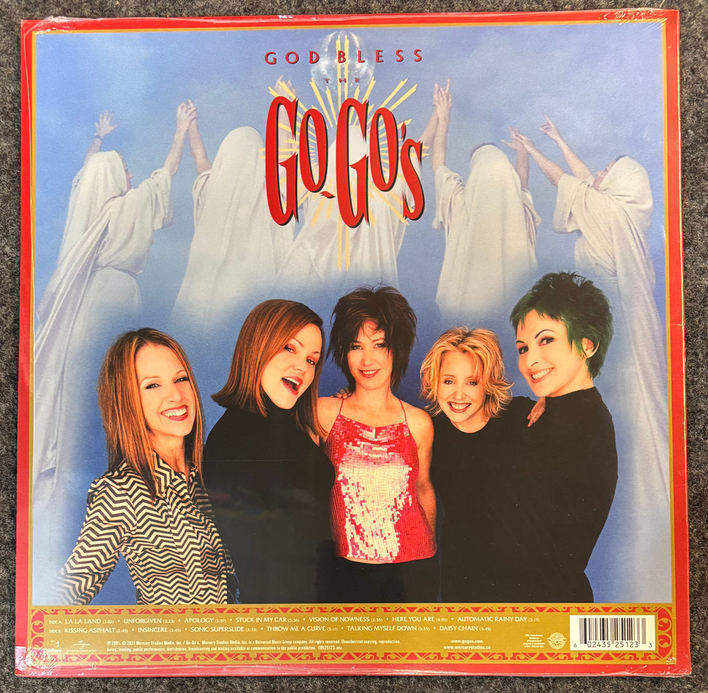 GO-GO'S - GOD BLESS THE GO-GO'S (BLUE Color Vinyl) LP Record