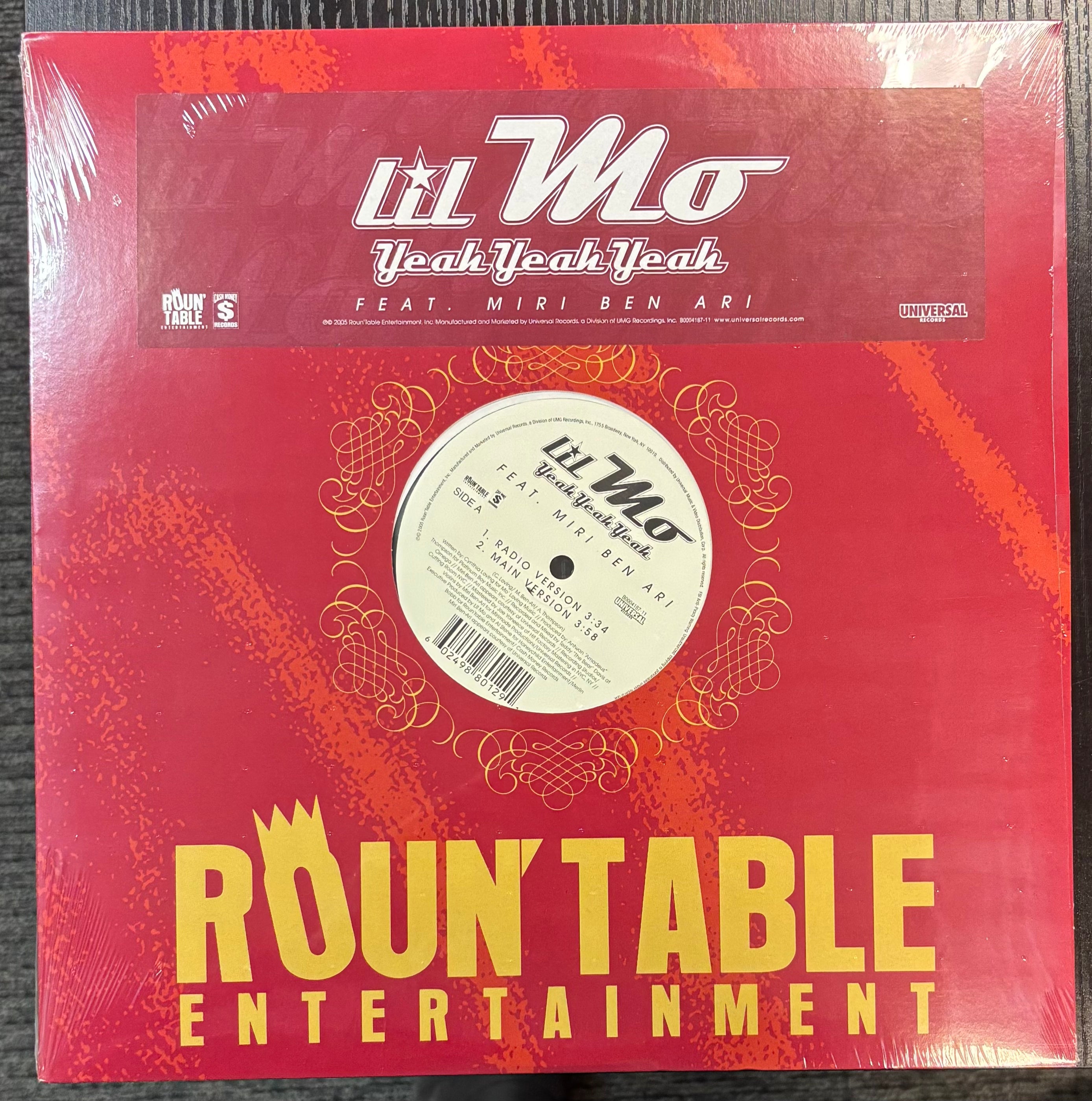 Lil Mo Feat. Miri Ben Ari – Yeah Yeah Yeah 12" Vinyl LP Record