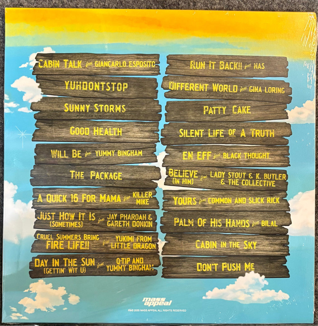 DE LA SOUL - CABIN IN THE SKY (DUCKIE YELLOW) 2x Vinyl LP Record