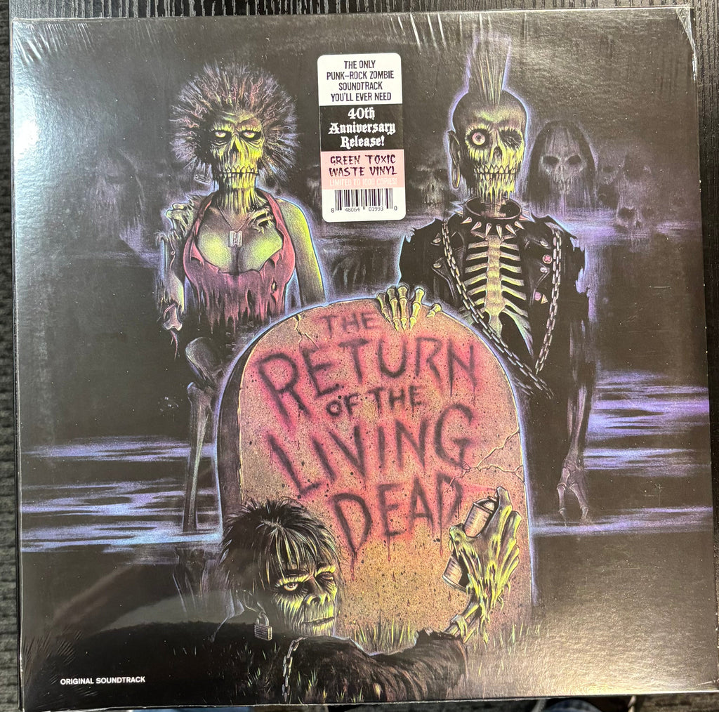 Return Of The Living Dead - Soundtrack O.S.T. (Toxic Waste Green) Vinyl LP Record