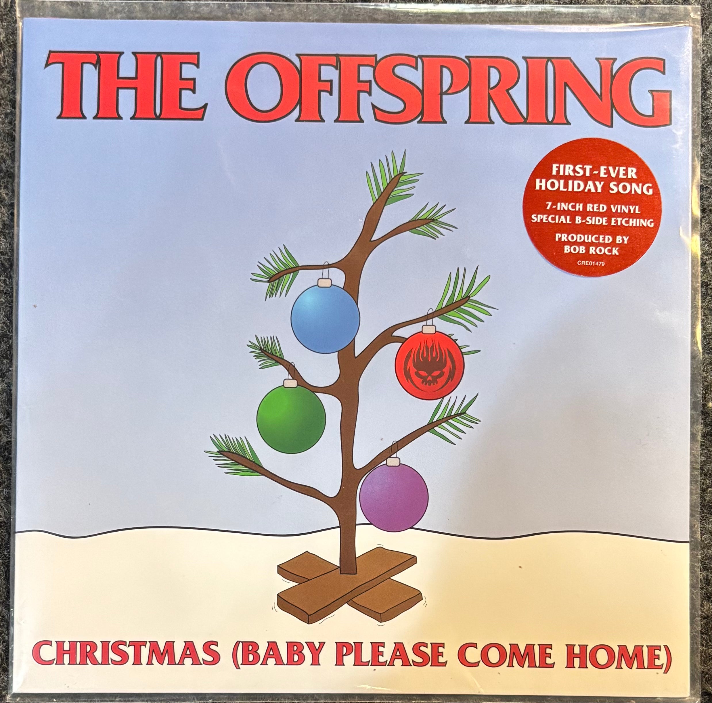 OFFSPRING - CHRISTMAS (BABY PLEASE COME HOME) 7" Vinyl Record
