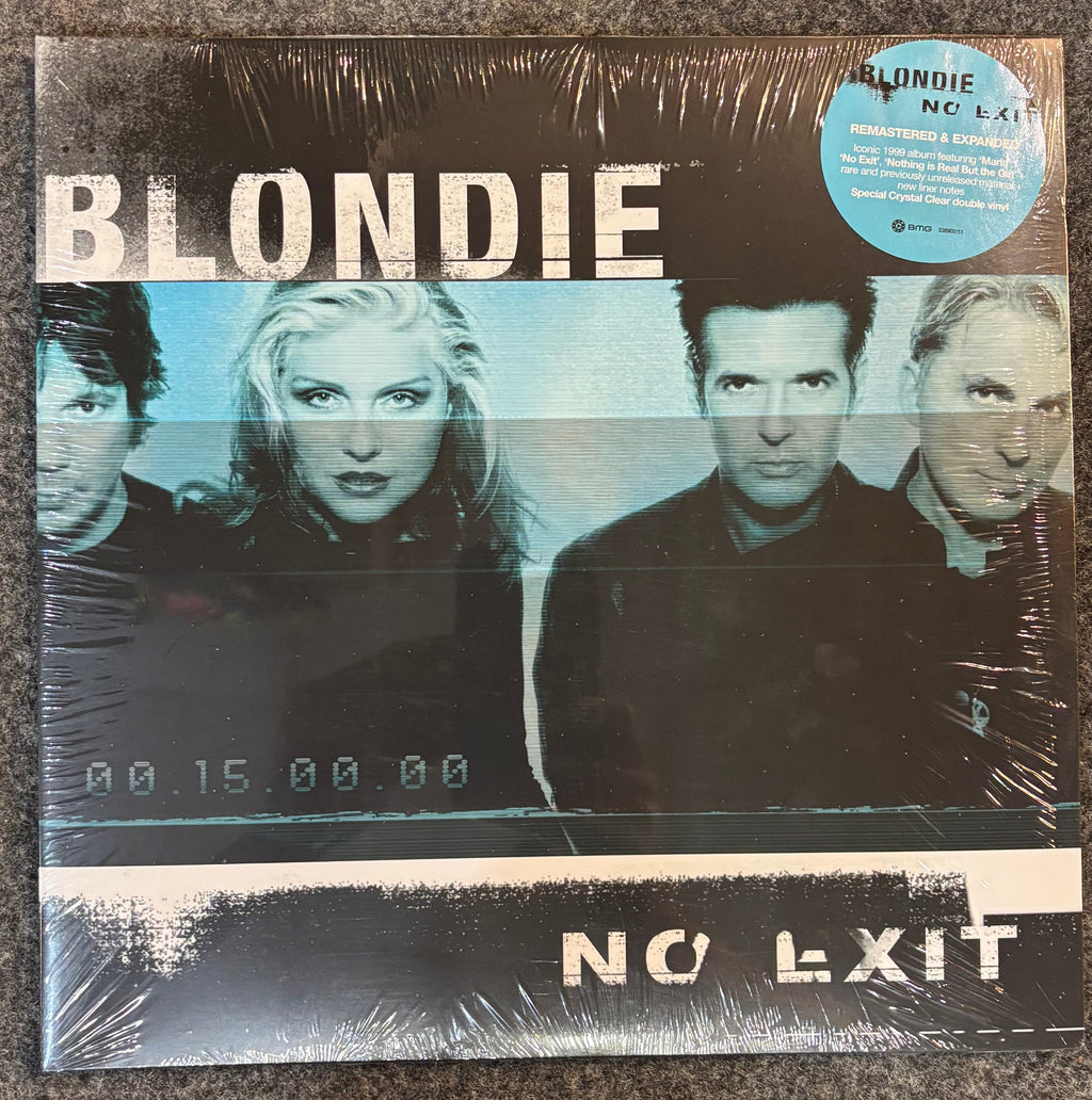 BLONDIE ‎– NO EXIT (EXPANDED & REMASTERED) [CRYSTAL CLEAR VINYL] 2x Vinyl LP Record