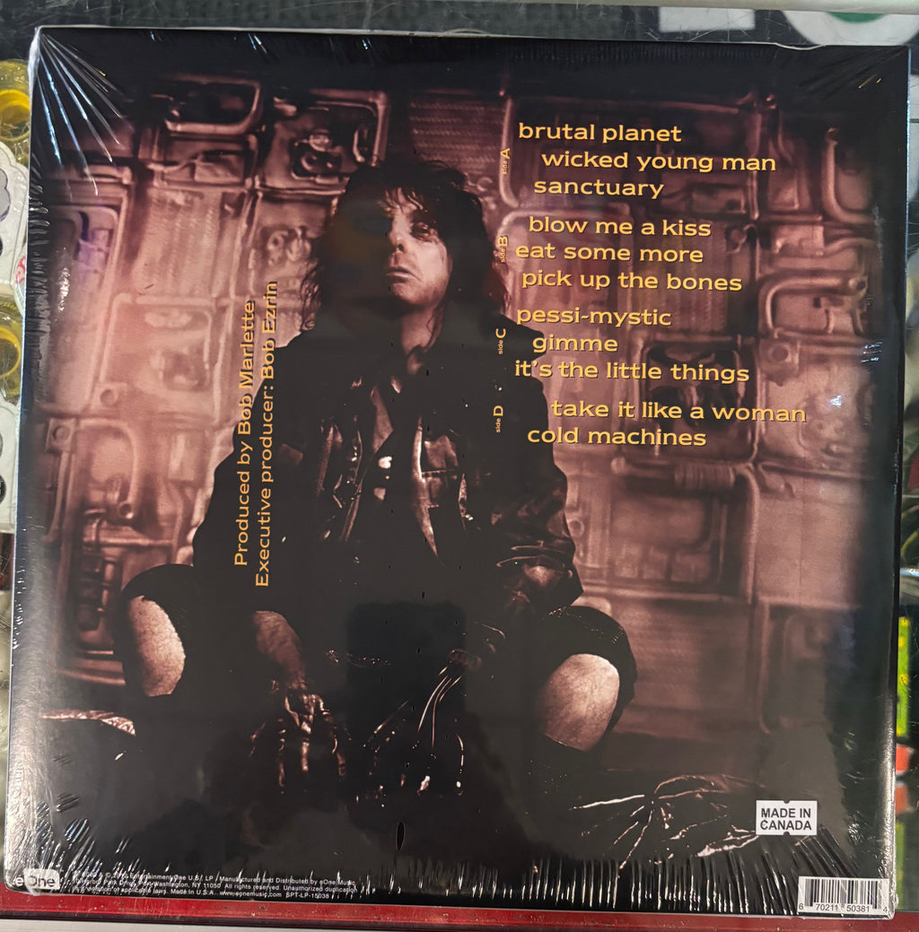 ALICE COOPER - Brutal Planet [180G] (Color Vinyl) LP Record + DL Code