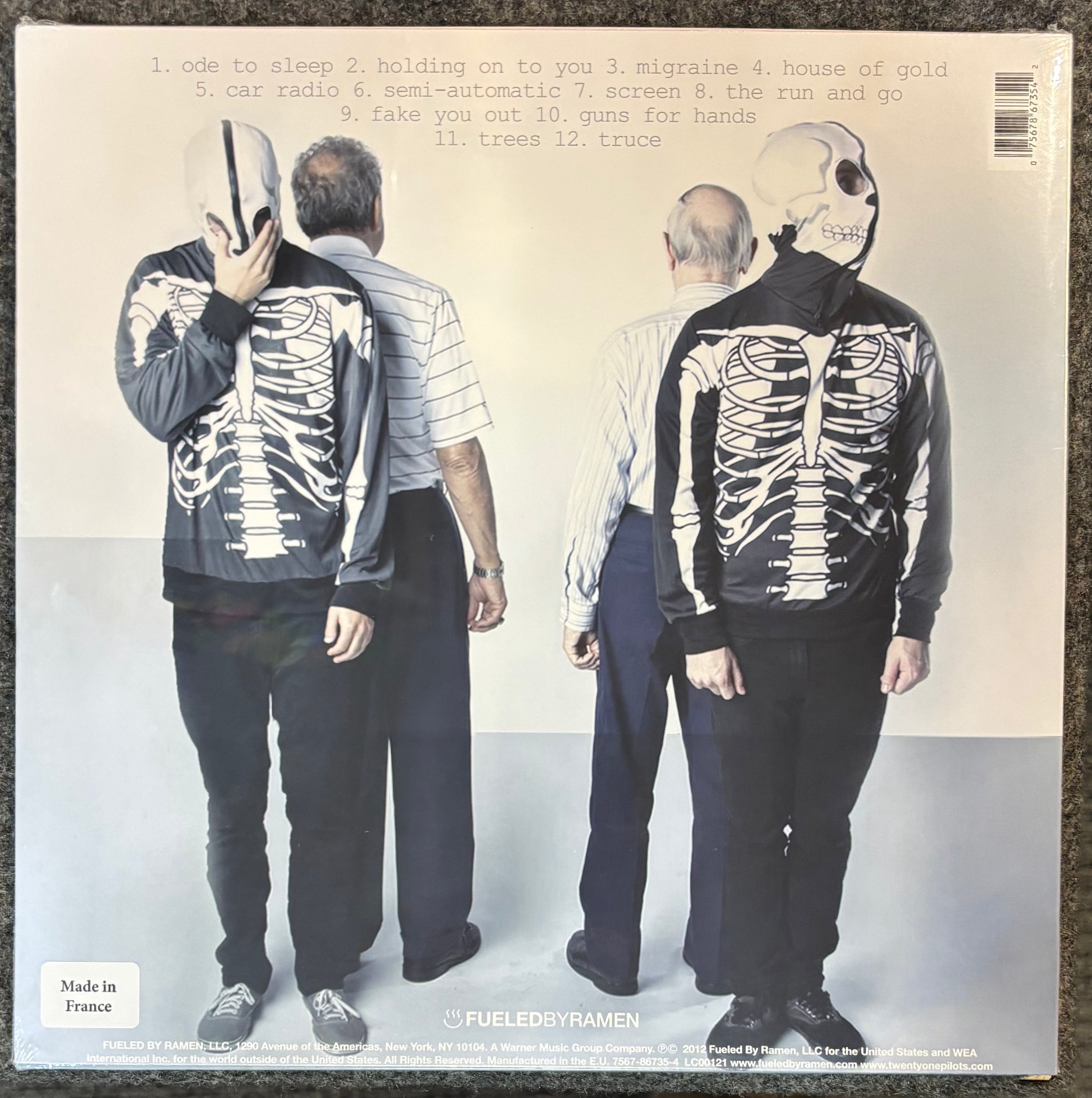 TWENTY ONE PILOTS – VESSEL (CLEAR) Vinyl Lp Record
