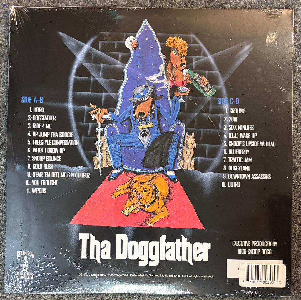 SNOOP DOGGY DOGG – THA DOGGFATHER 2x Vinyl LP Record