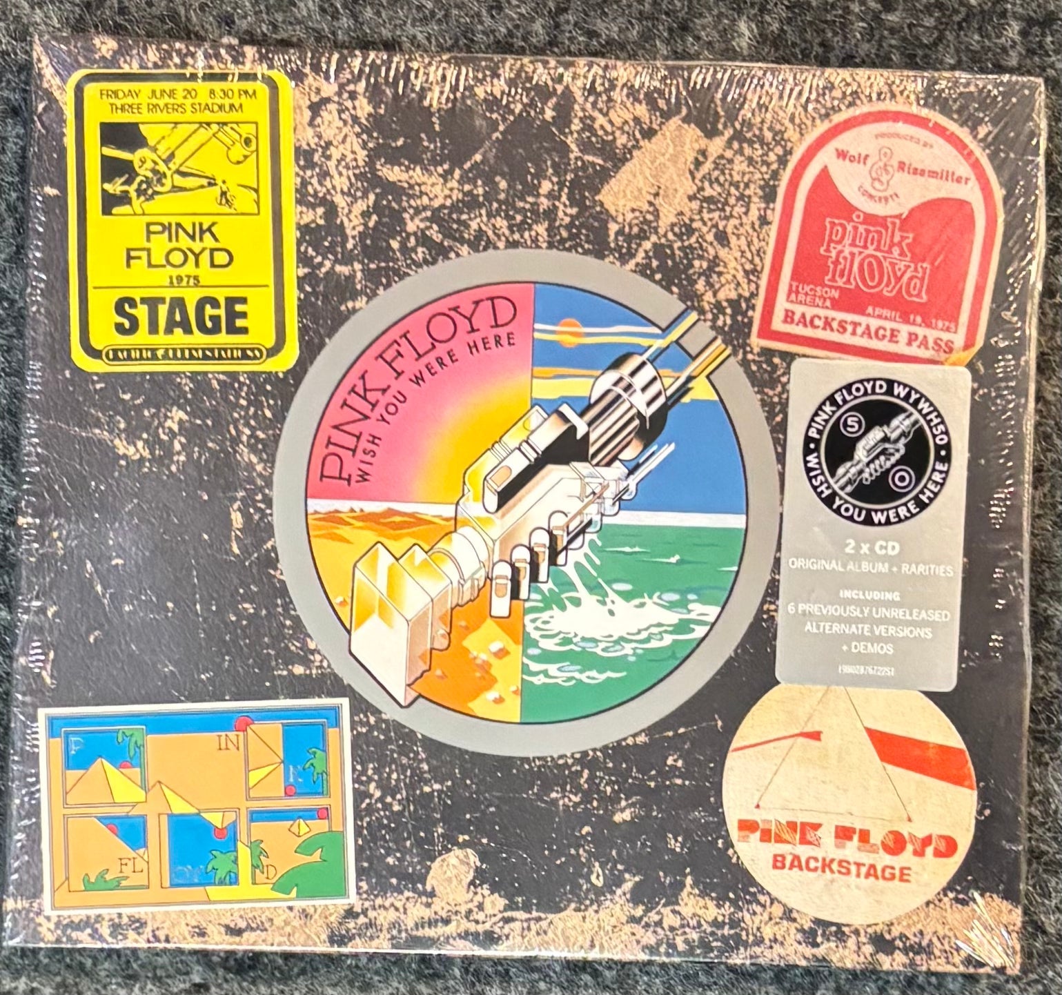PINK FLOYD - WISH YOU WERE HERE (50TH ANNIVERSARY) 2x CD