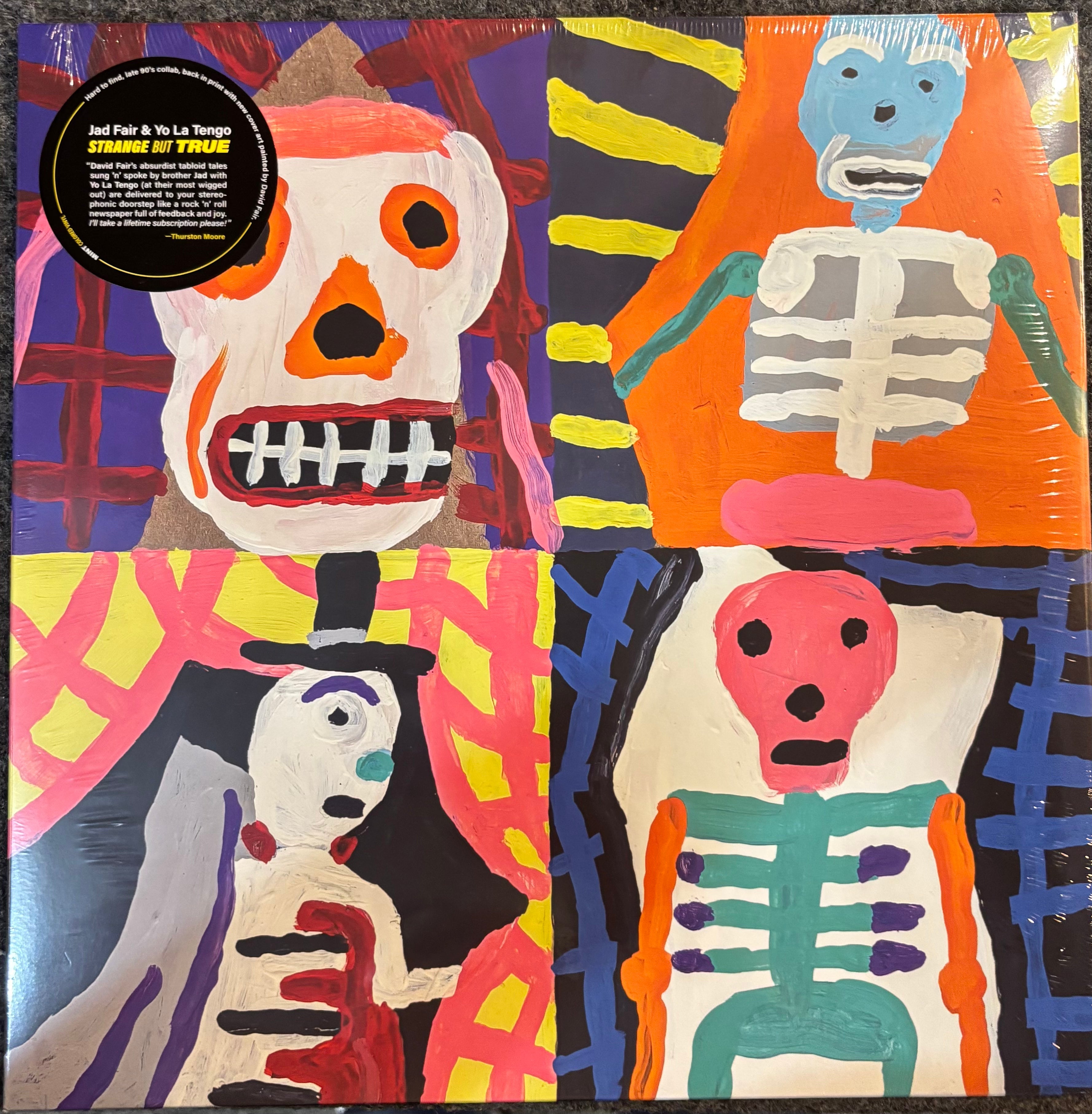JAD FAIR & YO LA TENGO – STRANGE BUT TRUE [MINT GREEN LP] Vinyl LP Record