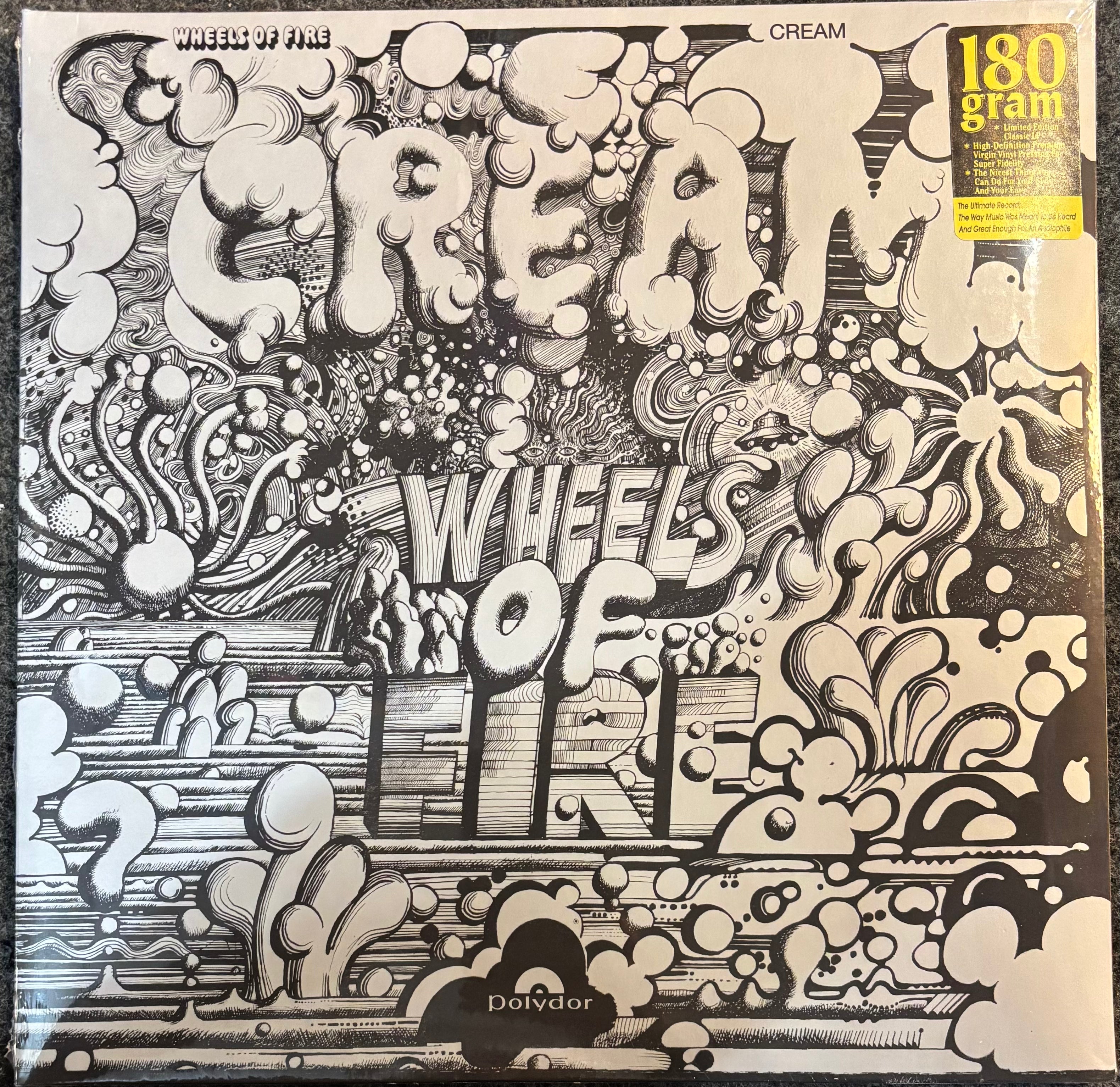 Cream - Wheels Of Fire 2x Vinyl LP Record + MP3 Code