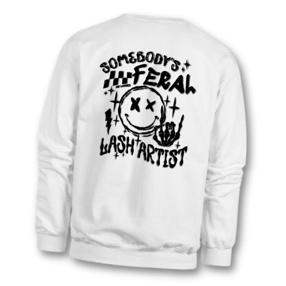 Somebody’s Feral Lash Artist Crewneck