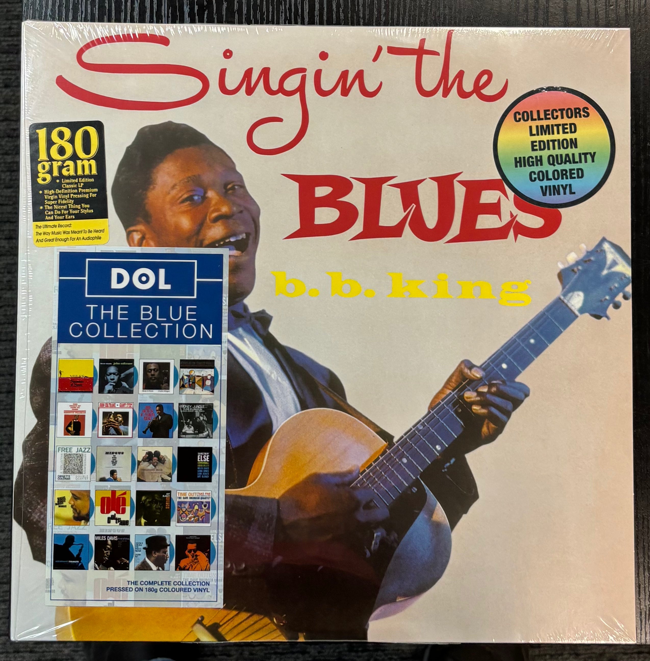 B.B. KING - Singin' The Blues [180G] (Color Vinyl) LP Record