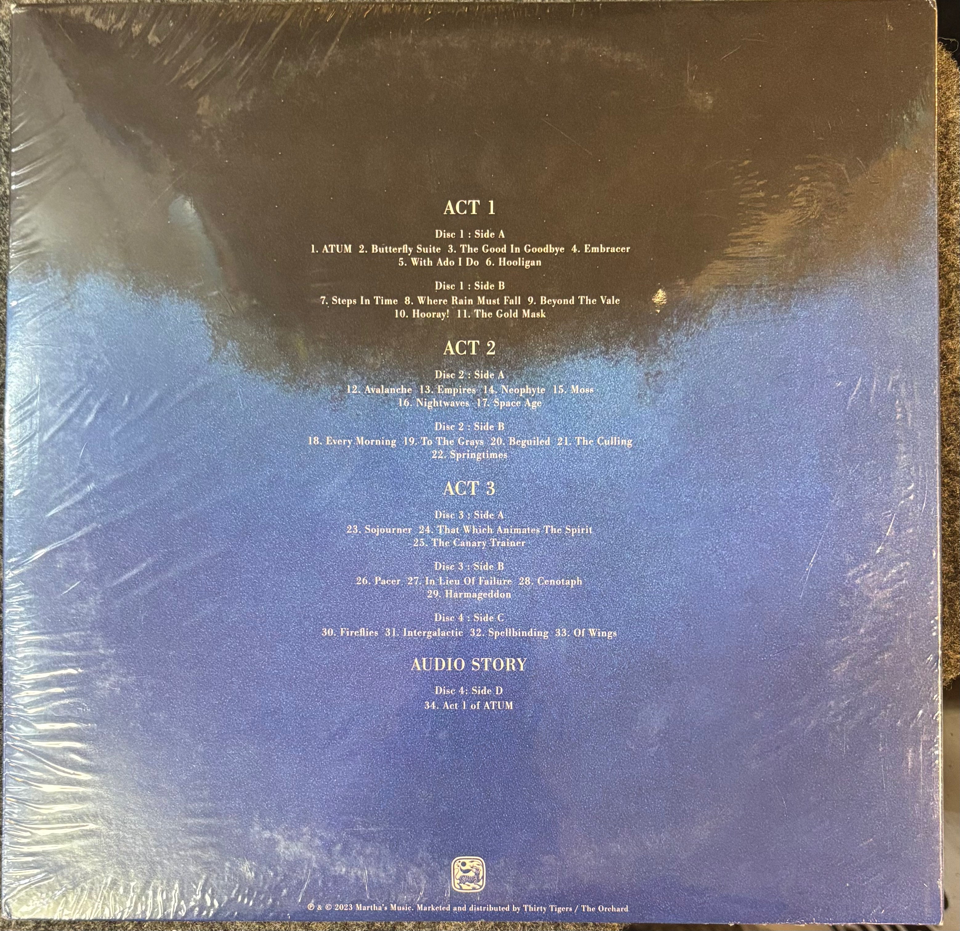 SMASHING PUMPKINS, THE - Atum (A Rock Opera) 3x Vinyl LP Record