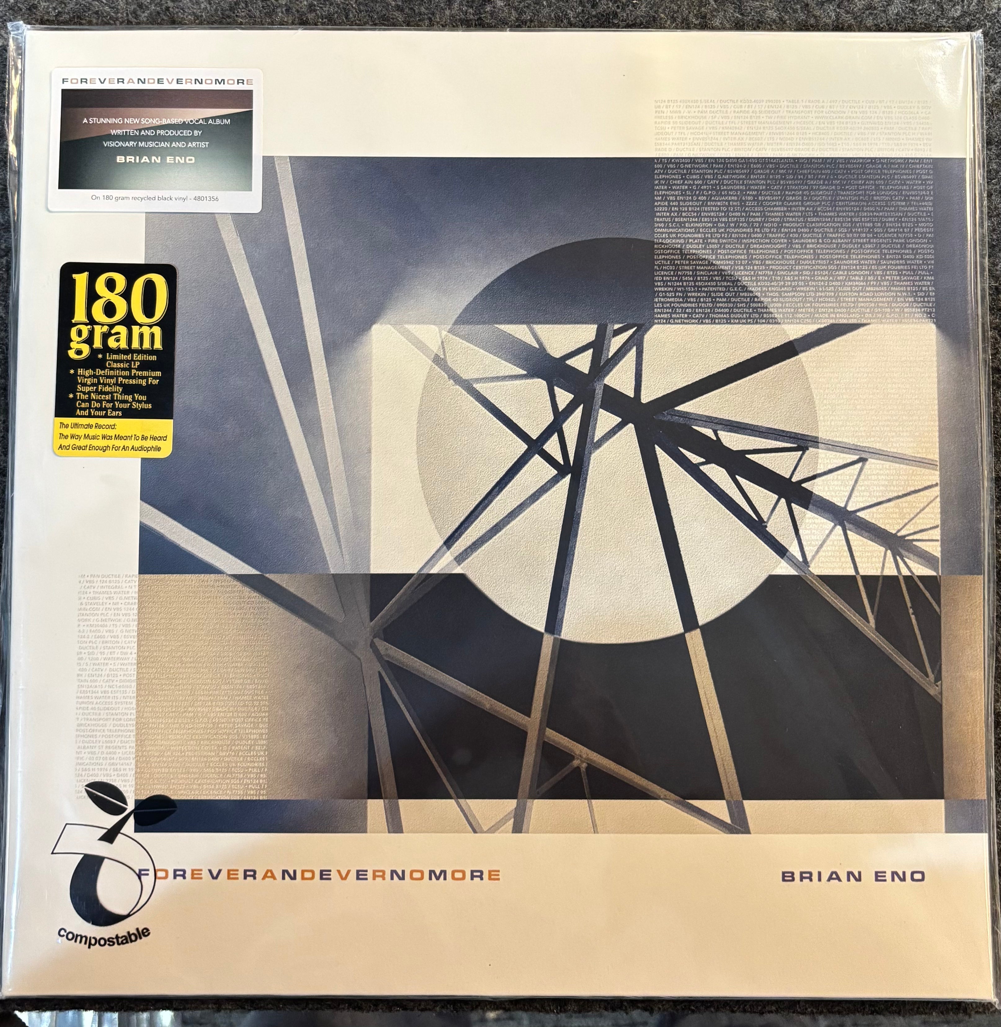 Brian Eno - Foreverandevernomore [180g] Vinyl LP Record