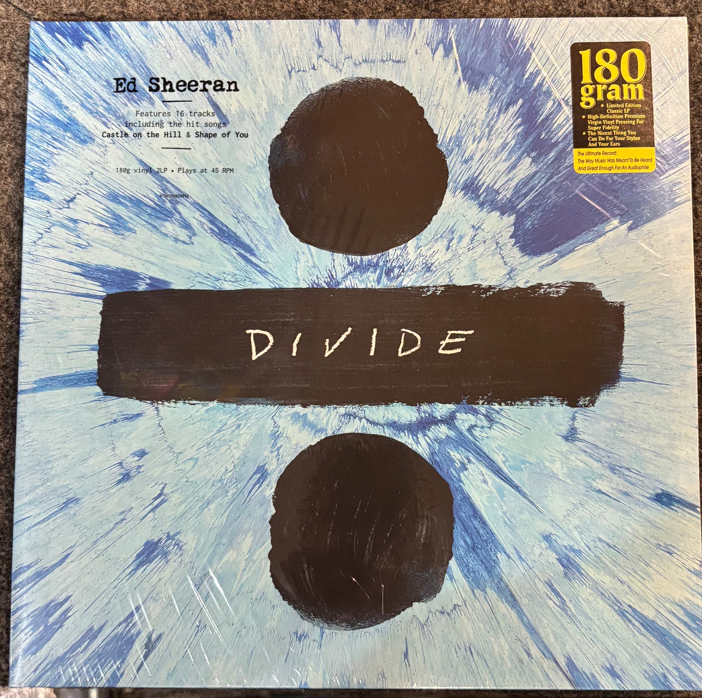 SHEERAN, ED – Divide [180g] 2x Vinyl LP Record