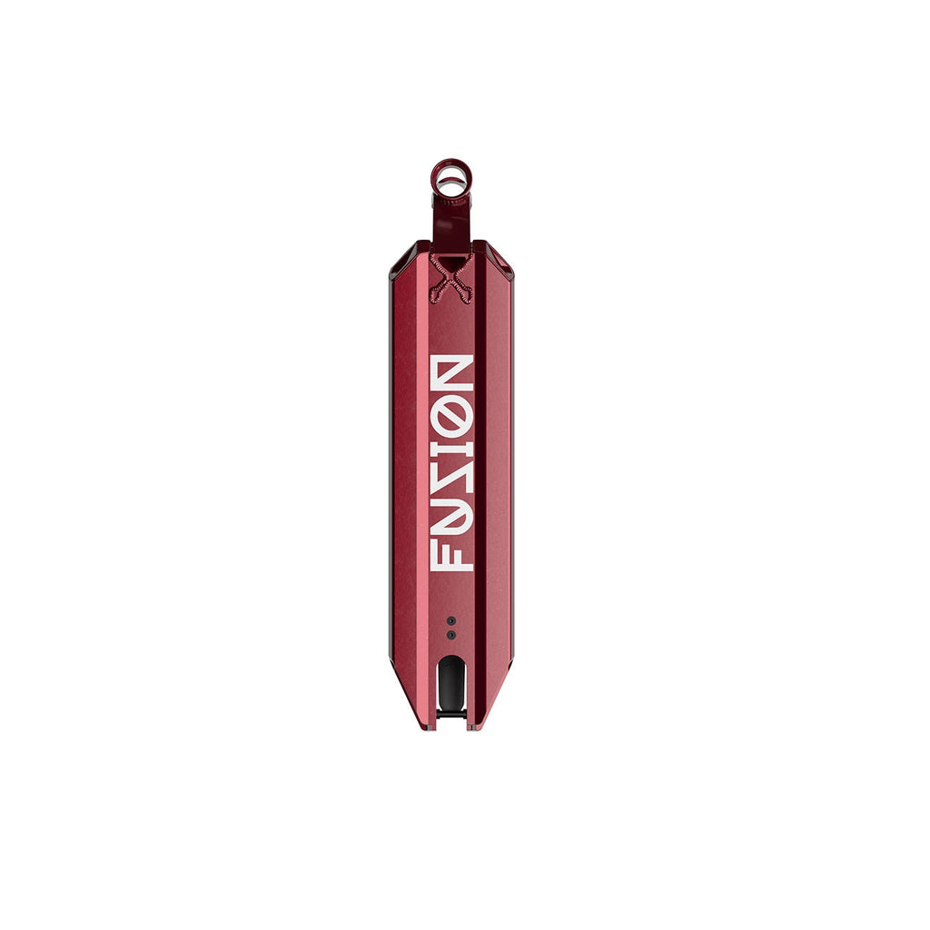 Fuzion Entropy Pro Scooter Deck - Burgundy